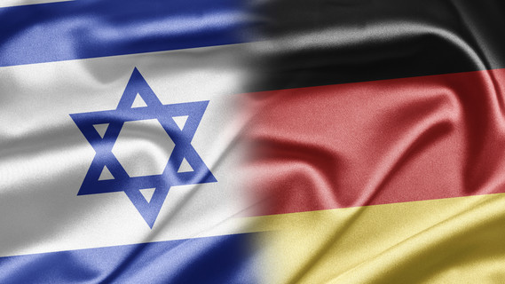 Flagge Israel und Deutschland