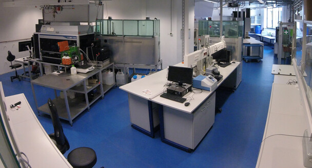 Bioprocess engineering future lab where the KIWI-biolab is located. 